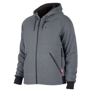 Milwaukee M12 HHGREY4-0 Heated Hoodie Grey