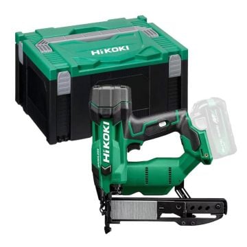 HiKOKI N1804DAW6Z 18V Brushless 2nd Generation 18G Narrow Crown Stapler Body Only In Carry Case