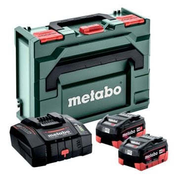 Metabo 685303380 Basic Set Inc. 2x LiHD 18v 8.0Ah Batteries