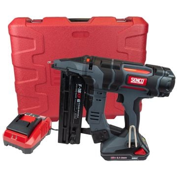 Senco F-18XP Fusion 18g Straight Brad Cordless 2nd Fix Fine Finish Nailer Inc 1x 1.5Ah Battery