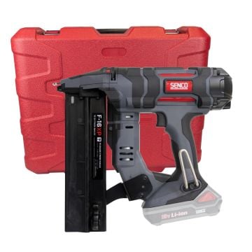 Senco F-16XP Fusion Gen 2 16g Cordless Pneumatic Finish Nailer Body Only In Carry Case