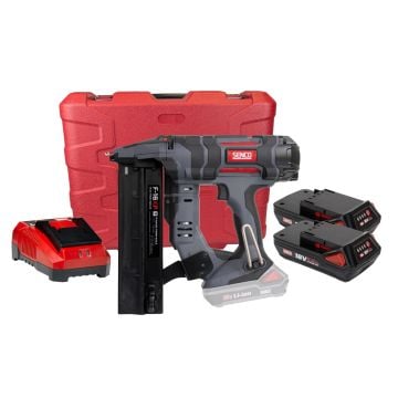 Senco F-16XP Fusion Gen 2 16g Cordless Pneumatic Finish Nailer Inc 2x 2.0Ah Batts