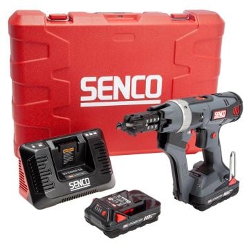 Senco Duraspin DS722-18V 75mm High Speed Drywall Screwdriver Inc 2x 3.0Ah Batts