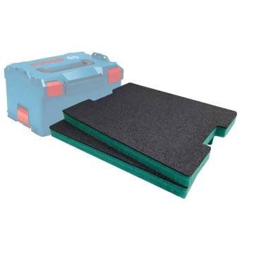 Shadow Foam SFI-BLBX230T Bosch L-BOXX Insert Twin Pack 30mm Teal
