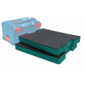 Shadow Foam SFI-BLBX250T Bosch L-BOXX Insert Twin Pack 50mm Teal