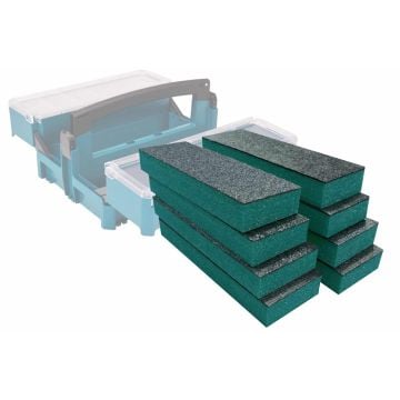 Shadow Foam SFI-MC250T Makita MakPac Cantilever Toolbox Insert Twin Pack 50mm Teal