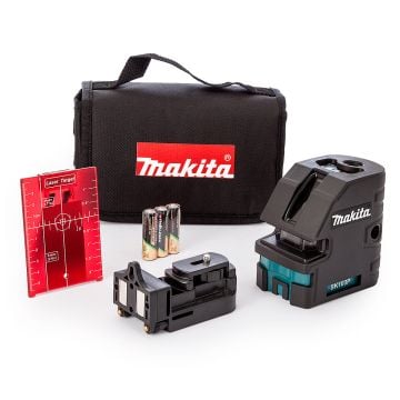 Makita SK103PZ 4-Point Self Leveling Cross Line Laser Level/Point Laser Kit