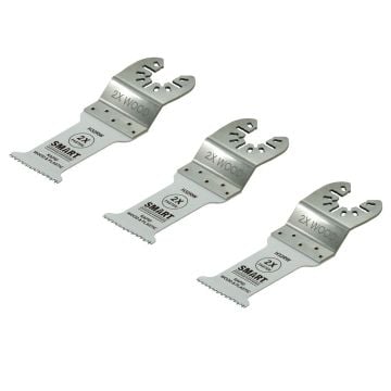 SMART H32RW3 Trade Series 32mm Rapid Wood & Plastic Universal Multi-Tool Saw Blades x3 Pcs