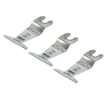 SMART H63RW3 Trade Series 63mm Rapid Wood & Plastic Universal Multi-Tool Saw Blades x3 Pcs