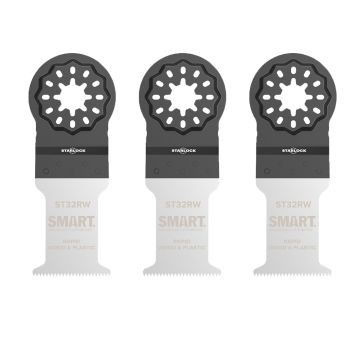 SMART ST32RW3 32mm Rapid Wood Multitool Blade x3 Pcs