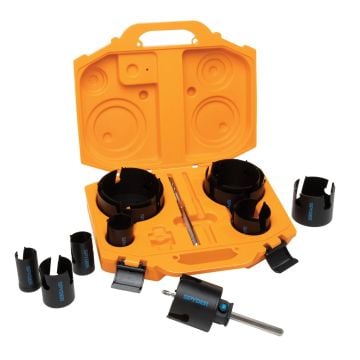 Spyder 600880 TCT Hole Saw Kit x14 Pcs