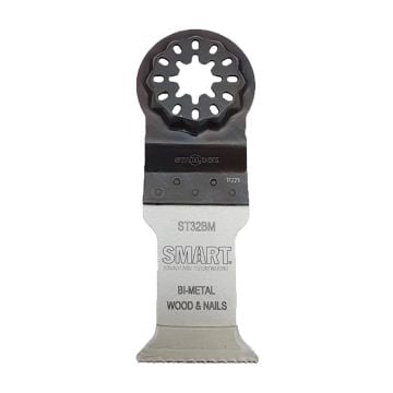 SMART ST32BM1 32mm Bi-Metal Wood & Nails Multitool Blade