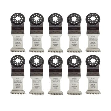 SMART ST32CJ10 32mm Japanese Tooth Wood Cutting Multitool Plunge Cut Blades x10 Pcs