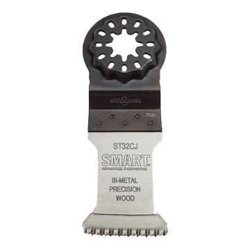 SMART ST32CJ1 32mm Japanese Tooth Wood Cutting Multitool Plunge Cut Blade