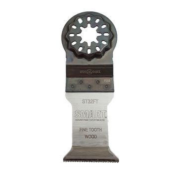 SMART ST32FT1 32mm Fine Tooth Wood Cutting Multitool Blade