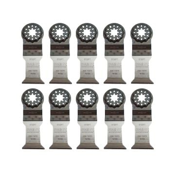 SMART ST32FT10 32mm Fine Tooth Wood Cutting Multitool Blades x10 Pcs