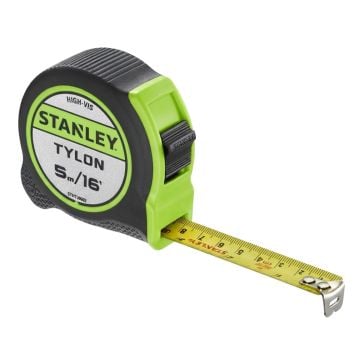 Stanley 130602 Hi-Vis Tylon Pocket Tape 5m / 16' 