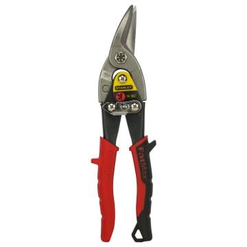 Stanley 2-14-562 FatMax Aviation Snips Left Cut 250mm / 10" Red
