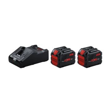 Bosch ProCORE 18v 2x 12Ah Battery & Charger Starter Set 1600A02T5X