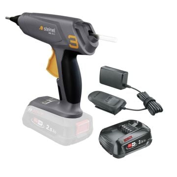 Steinel 069018 MobileGlue 3011 18v Glue Gun Inc 1x 2.5Ah Power4All Battery