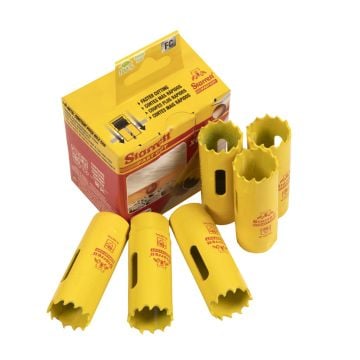 Starrett FCH2532-6 20mm Fast Cut Bi-Metal Hole Saw x6 Pcs