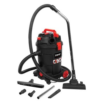 Trend T33AL 25L M-Class Site Wet & Dry Dust Extractor 1200 Watts 115v