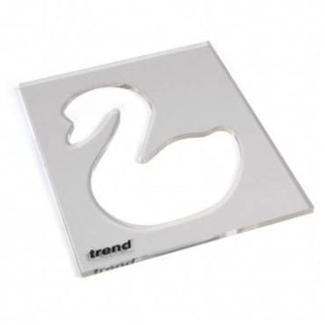 Trend TEMP/IN/SWA Template inlay swan