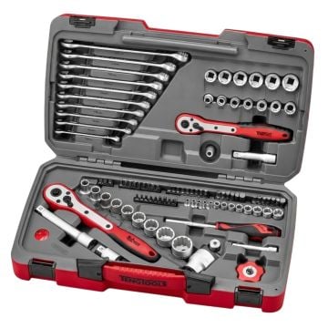 Teng Tools TMX098 Mecca Pro 1/4" / 3/8" & 1/2" Drive Socket & Bit Set x98 Pcs