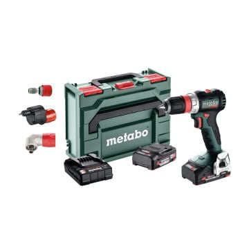 Metabo BS 18 L BL Q 18v Cordless Brushless Drill Driver Inc 2x 2.0Ah Batteries