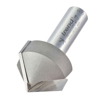 Trend 10/10X1/2TC Chamfer V Groove Cutter 45 Degrees