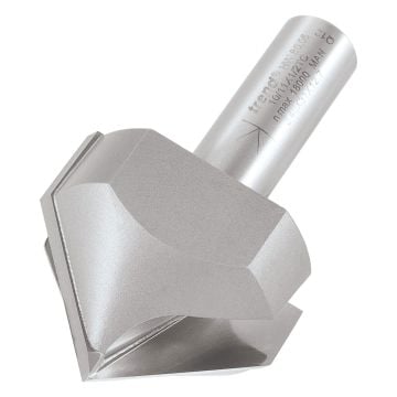 Trend 10/11X1/2TC Chamfer V Groove Cutter 45 Degrees