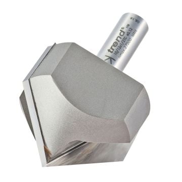 Trend 10/12X1/2TC Chamfer V Groove Cutter 45 Degrees