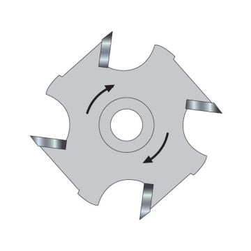 Trend 34/3TC Slotter 8mm Kerf 12mm Bore