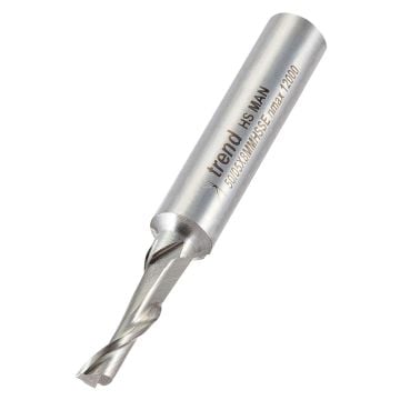 Trend 50/05X8MMHSSE Aluminium Cutter 5mm Diameter