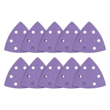 Trend AB/OSC/180A 180 Grit 93mm Delta Sanding Sheets x10 Pcs