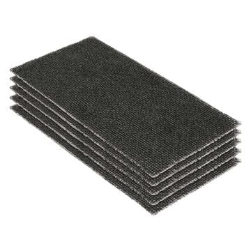 Trend AB/THD/120M 120 Grit Mesh 93mm x 190mm 1/3 Sheet Sanding Sheets x5 Pcs