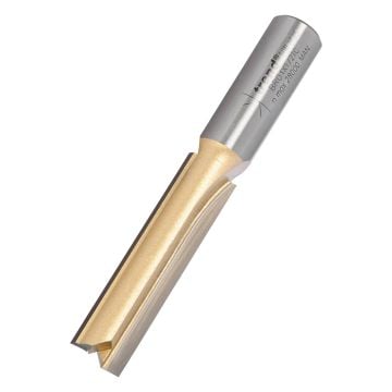 Trend BR01X1/2TC Two Flute Straight Router Cutter 12.7mm x 50.8mm