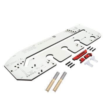 Trend KWJ700/PRO 700mm Worktop Jig Bundle Inc 2x BR01X1/2TC Router Cutter