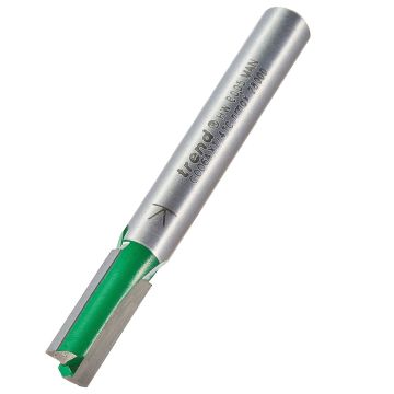 Trend CraftPro C006AX1/4TC Two Flute Router Cutter 6.3mm Diameter