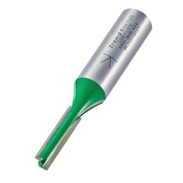 Trend CraftPro C008X1/2TC Two Flute Router Cutter 6.3mm Diameter