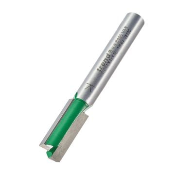 Trend CraftPro C011X1/4TC Two Flute Router Cutter 7.9mm Diameter