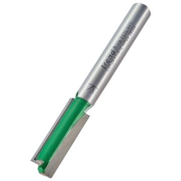 Trend CraftPro C012AX1/4TC Two Flute Router Cutter 8.0mm Diameter