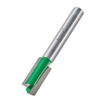 Trend CraftPro C012BX1/4TC Two Flute Router Cutter 9mm Diameter