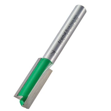Trend CraftPro C014X1/4TC Two Flute Router Cutter 9.5mm Diameter