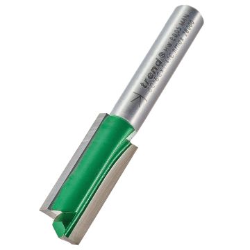 Trend CraftPro C016CX1/4TC Two Flute Router Cutter 10mm Diameter