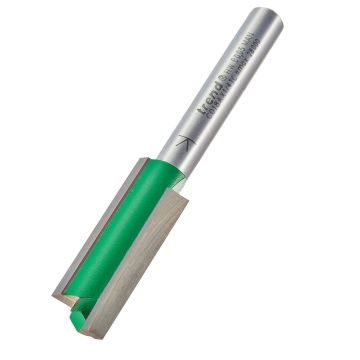 Trend CraftPro C018AX1/4TC Two Flute Router Cutter 11.1mm Diameter