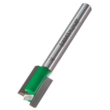 Trend CraftPro C019AX8MMTC Two Flute Router Cutter 12mm Diameter