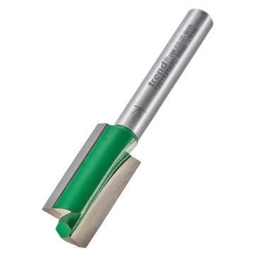 Trend CraftPro C021AX1/4TC Two Flute Router Cutter 12.55mm Diameter
