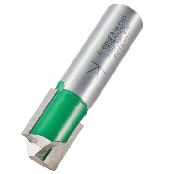 Trend CraftPro C025AX1/2TC Two Flute Router Cutter 16mm Diameter