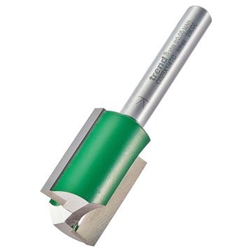 Trend CraftPro C028X1/4TC Two Flute Router Cutter 17.5mm Diameter